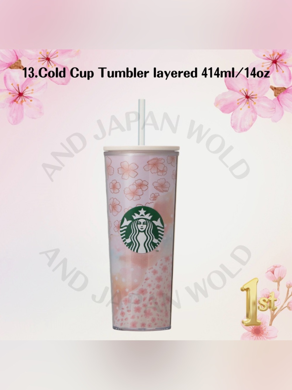 2025 Starbucks Japan SAKURA Cherry Blossom Tumbler